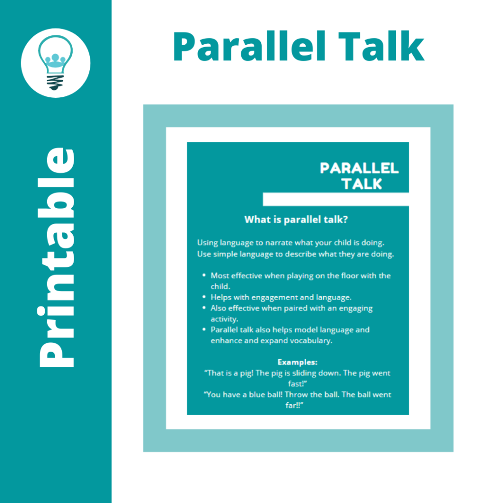 parallel-talk-handout-therapy-resource-network